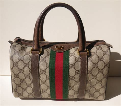 gucci bag 1980|authentic vintage gucci bag.